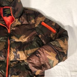 Alpha Industries Camo Down Puffer Jacket